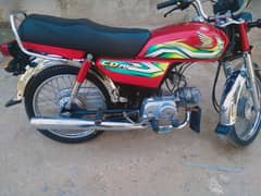 Honda CD70 applied 22/23 model