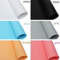 Seamless background paper Roll 9x36 White and All Colors