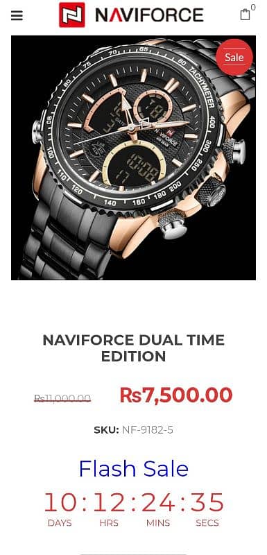 Navyforce wrist watch 5