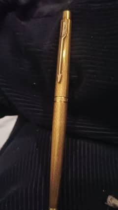 parker gold plated pen