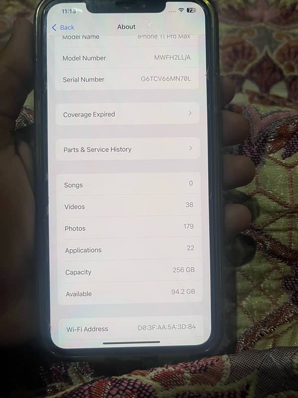 iphone 11 prom max full 10/10condition 4