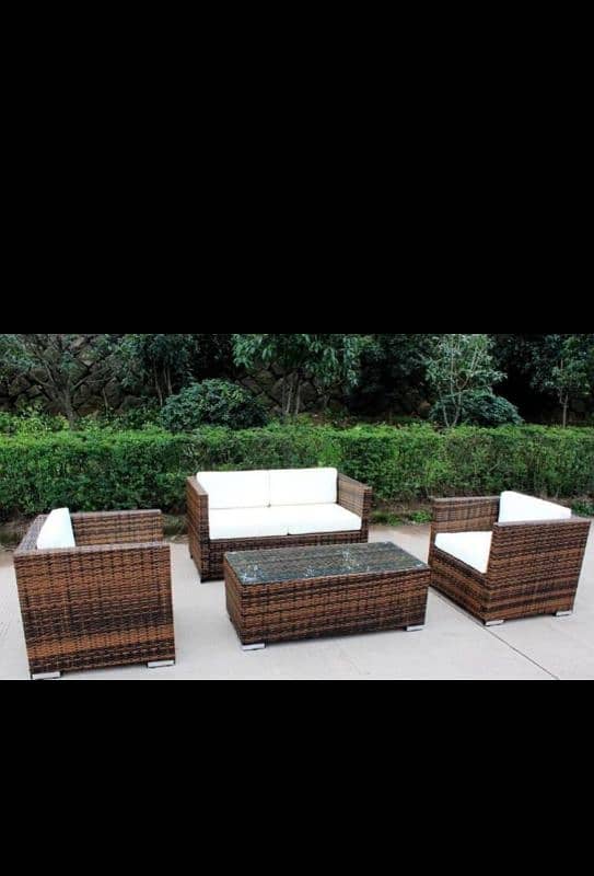 Garden chairs/rattan sofa sets/dining tables/UPVC outdoor furniture 0