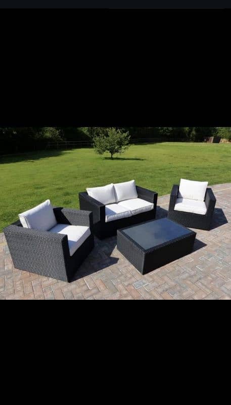 Garden chairs/rattan sofa sets/dining tables/UPVC outdoor furniture 2