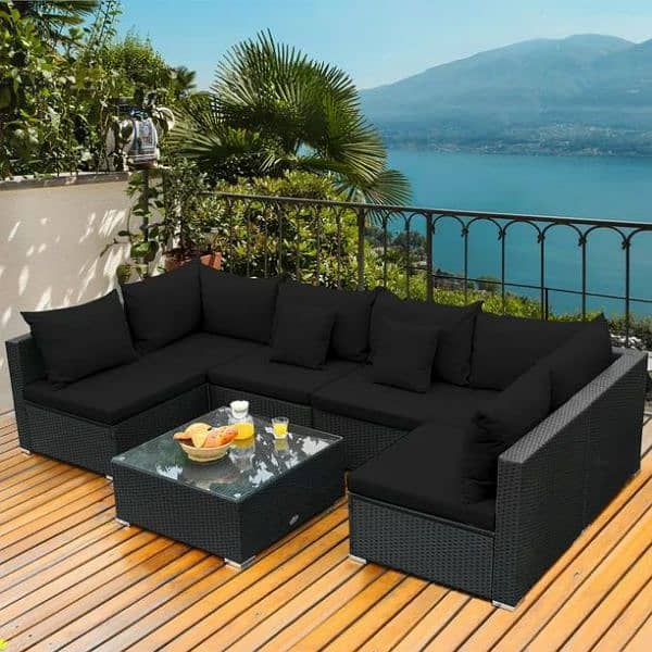 Garden chairs/rattan sofa sets/dining tables/UPVC outdoor furniture 11