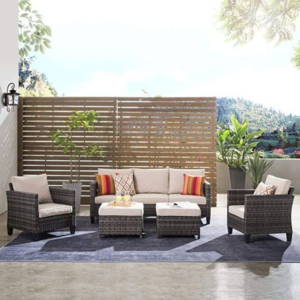 Garden chairs/rattan sofa sets/dining tables/UPVC outdoor furniture 12