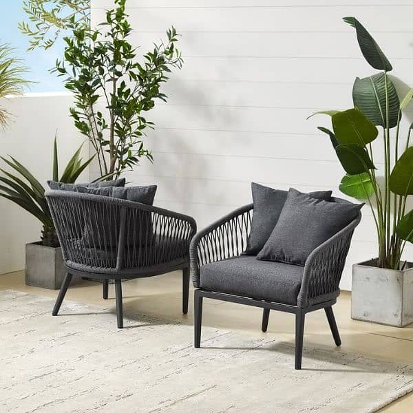 Garden chairs/rattan sofa sets/dining tables/UPVC outdoor furniture 13