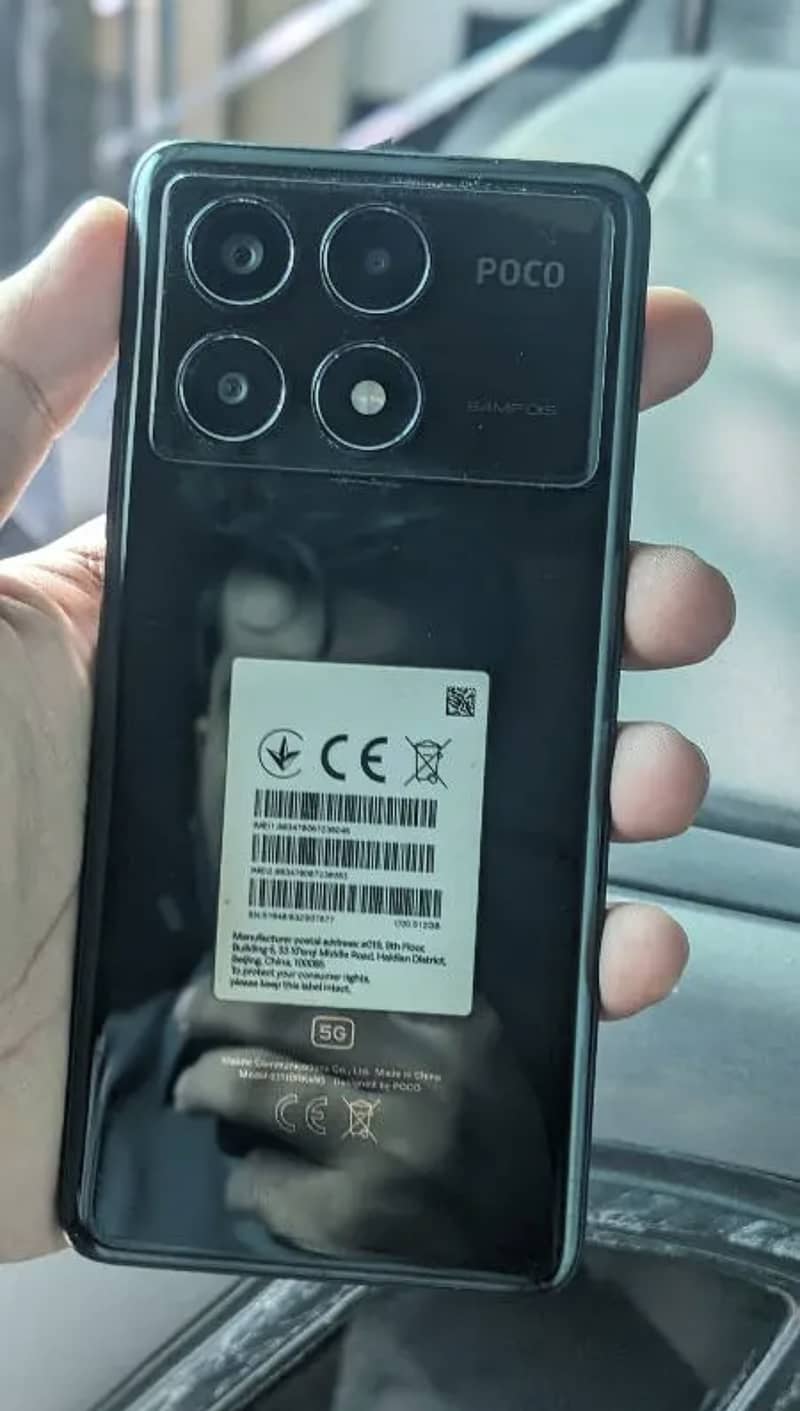 Poco x6 pro 5G 12/512 official pta approved 0