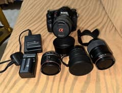 Sale: Sony APLHA A99 (Body) with Lenses**