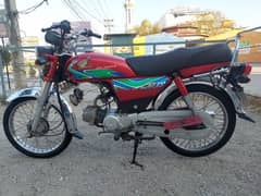 Honda cd 70 ,2018 model for sale