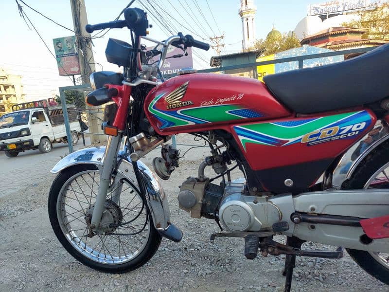 Honda cd 70 ,2018 model for sale 1