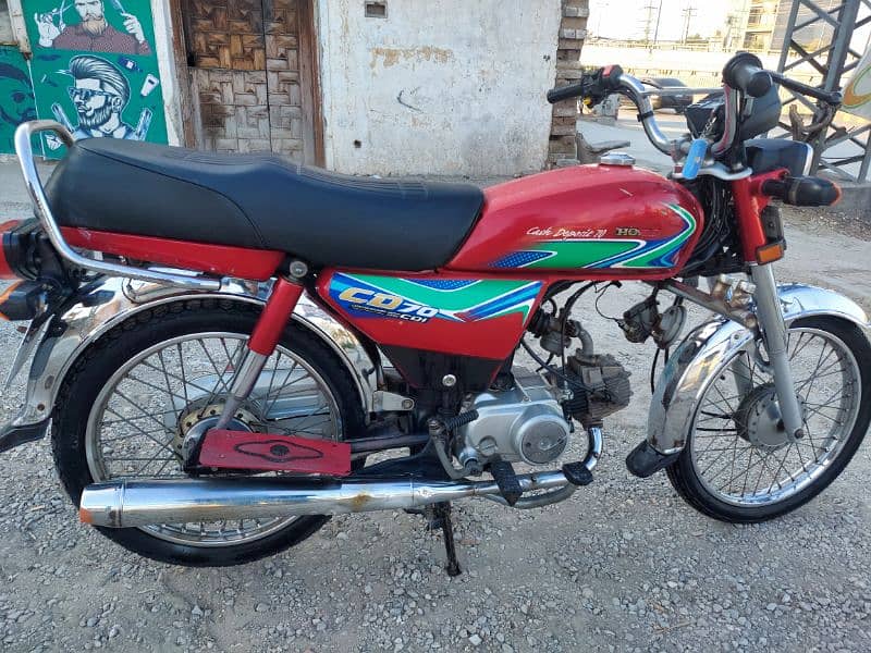 Honda cd 70 ,2018 model for sale 4