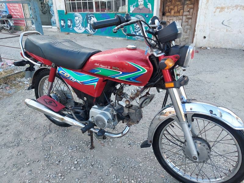 Honda cd 70 ,2018 model for sale 5