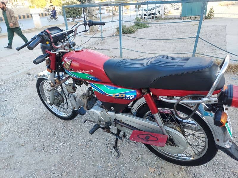 Honda cd 70 ,2018 model for sale 6