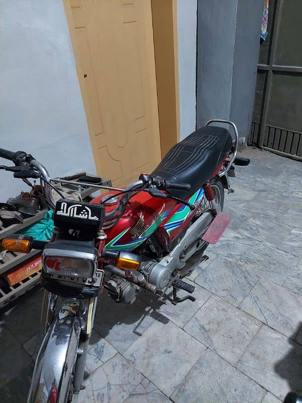 Honda cd 70 ,2018 model for sale 9