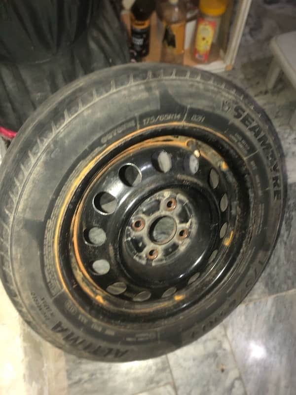 14 inch Spare Wheel 100 pcd 0