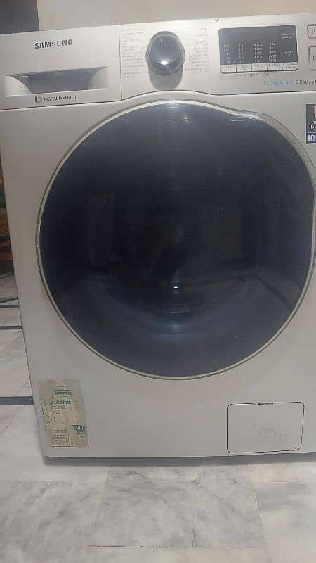 Samsung eco bubble 7kg Imported Inverter Automatical washing Machine 1