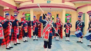 Fauji pipe Band Baja argent service/& Dhol service