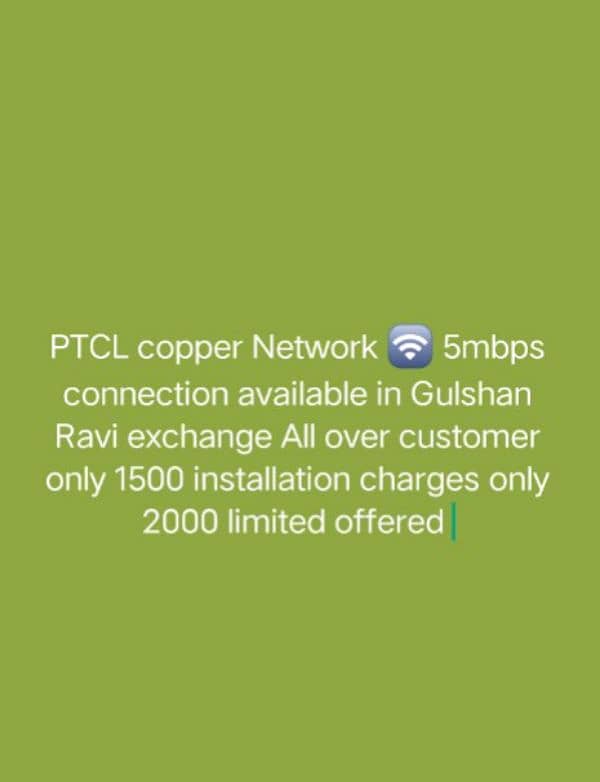 PTCL flash fiber services available in Lahore 4