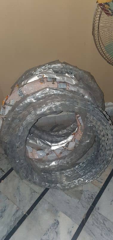 Razor wire barbed wire available for sale 2