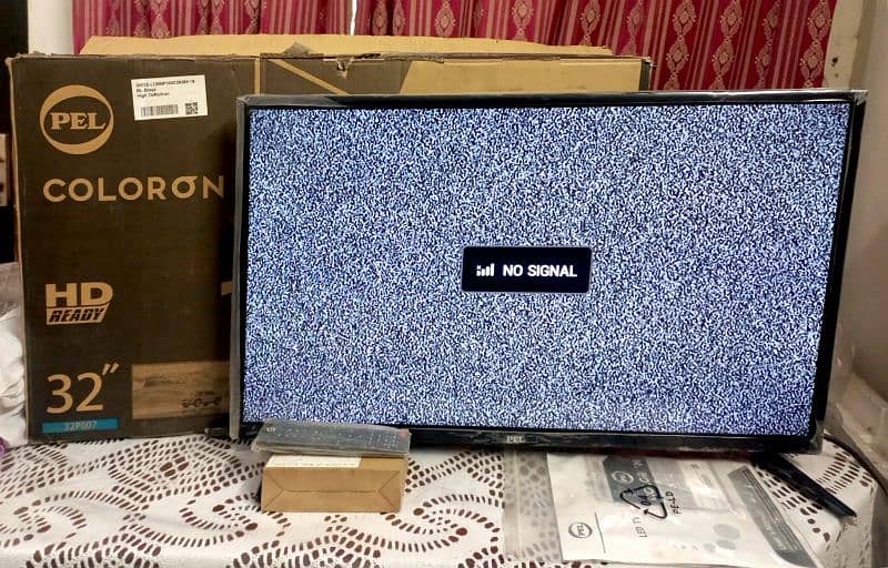 PEL LED TV 32" INCH COLORON HD LED TV (WITH BOX)(BRAND NEW) 13