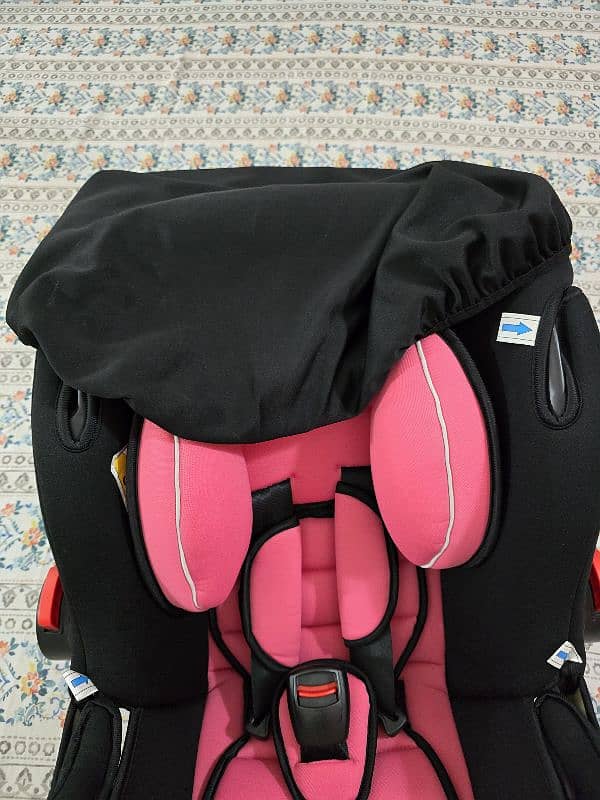 Zubaida's Tinnies Car Seat Pink| Baby Car Seat 0