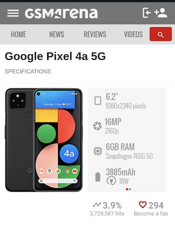 Pixel 4a (5g) Exchange Possible) 0