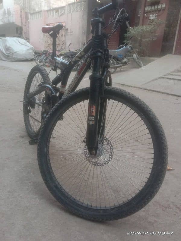 cycle jumping cycle black colour all ok mahmudabad 6 number. 4