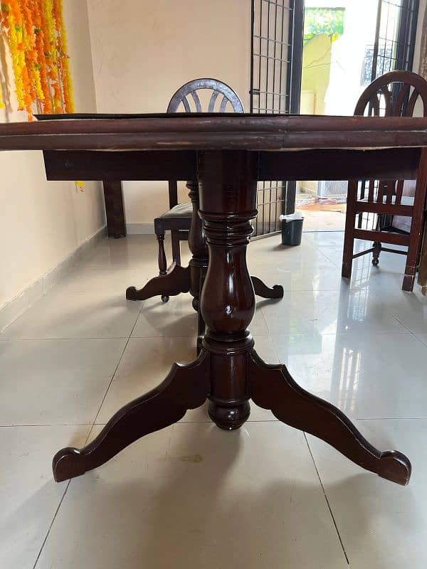 Wooden dining table 1