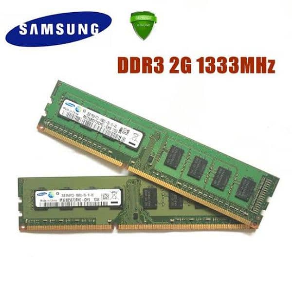 Pc Ram 4GB 2GB For Sale 0