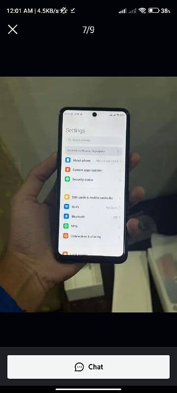 Redmi note 9s 6+2/128 Dual SIM 1