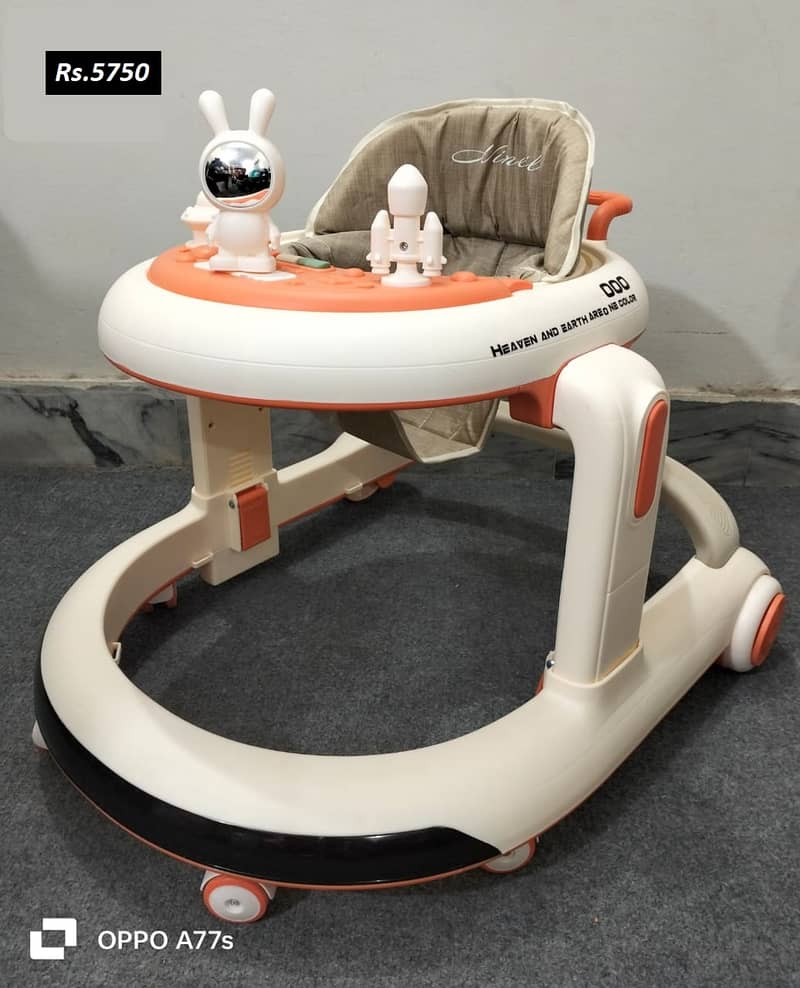 Twin's Stroller Baby Prams | 0337 0337 555 | Baby Walkers 3 in 1 LED 17