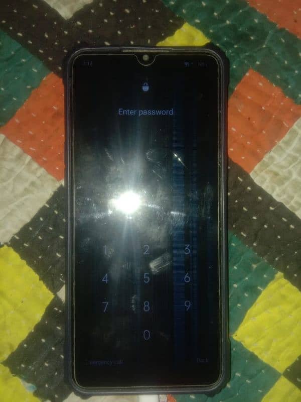 realme 5 exchange possible panel pay shade aur line hai Baki all okay 1