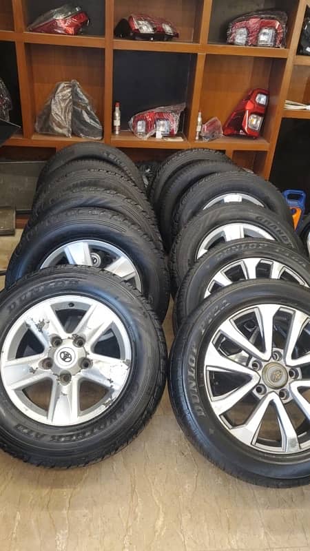 tyre with rim 20 / 21  Land Cruiser 2008-2017      20 pieces 1