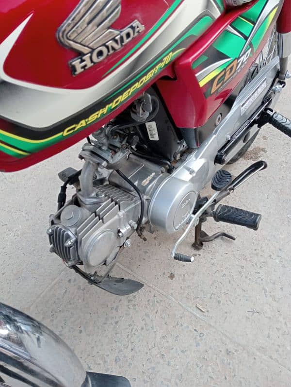 03070503797. . . Honda 70 All Punjab number ha or Saaf condition 3