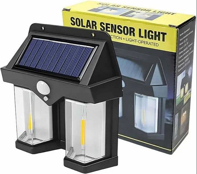 "Solar Sensor Lamp for Sale – Energy-Efficient Outdoor Lighting" 1