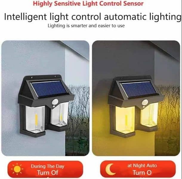 "Solar Sensor Lamp for Sale – Energy-Efficient Outdoor Lighting" 2