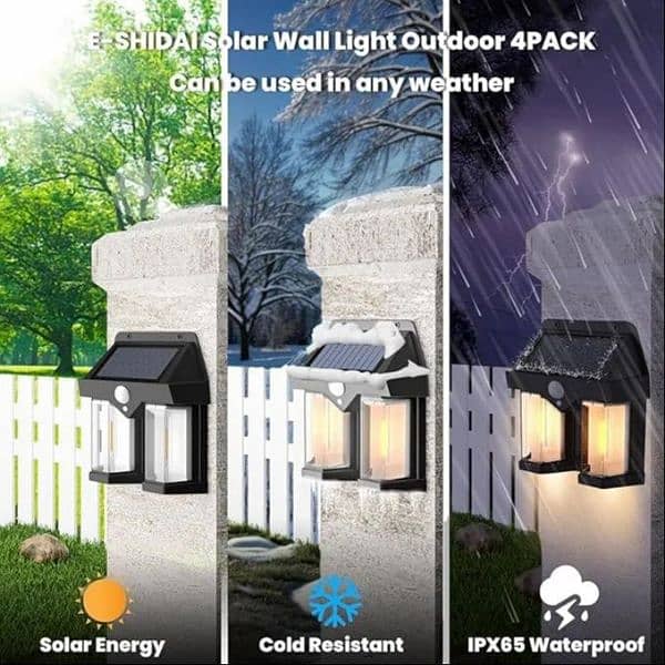 "Solar Sensor Lamp for Sale – Energy-Efficient Outdoor Lighting" 3