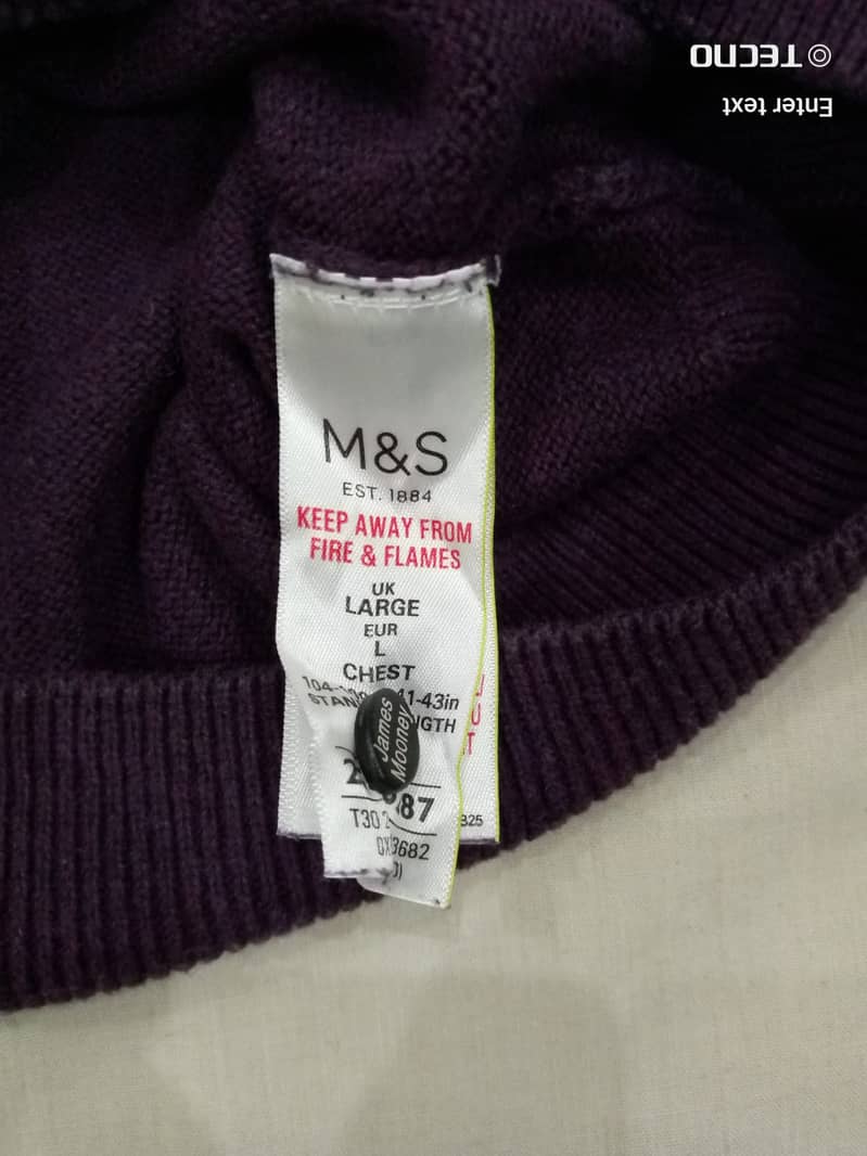 Sweater Marks & Spencer 1