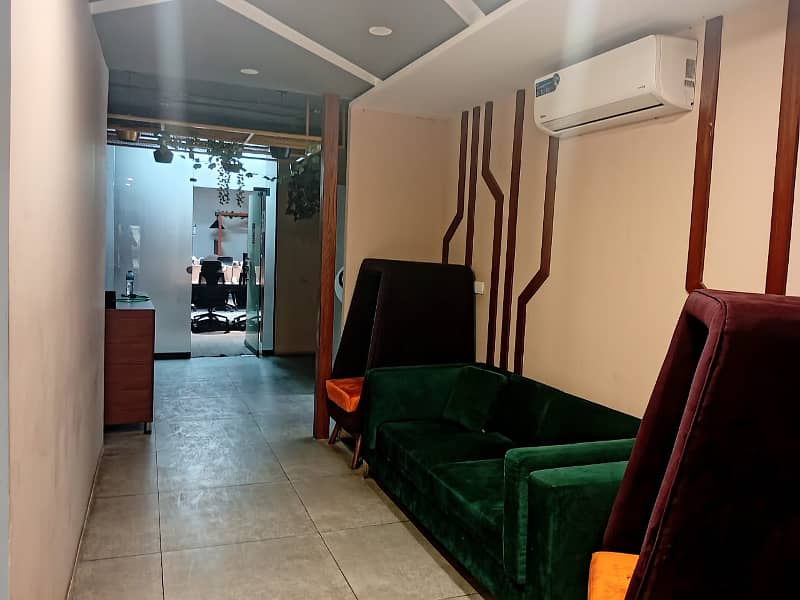 1 KANAL 2ND FLOOR FURNISHED OFFICE FOR RENT IN JOHAR TOWN 8