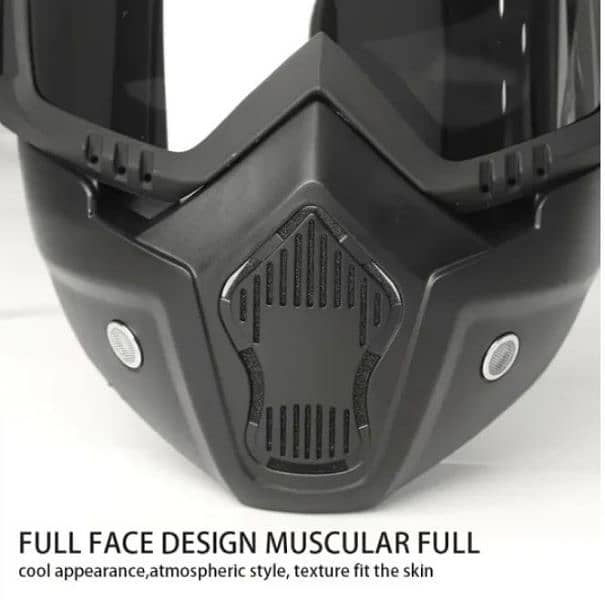 motorcycle protective face mask 1