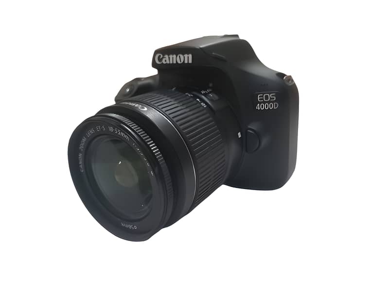 CANON EOS 4000D with 18-55 kit lens 2