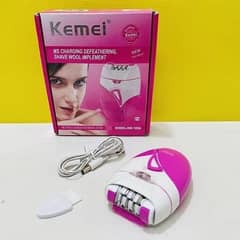 Portable Rechargeable Epilator for Women - Easy-To-Clean Design, 1 Pcs