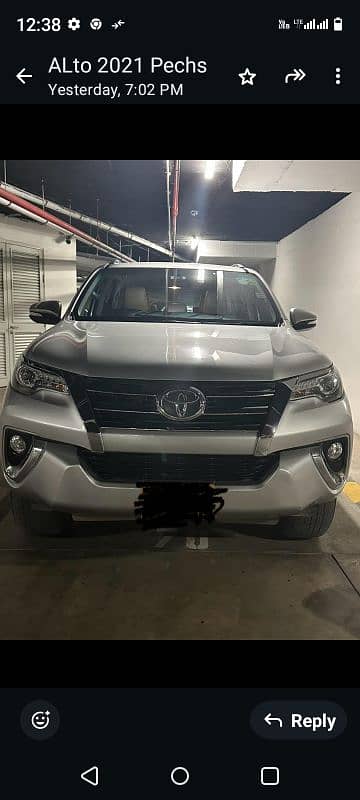 Toyota Fortuner 2017 0