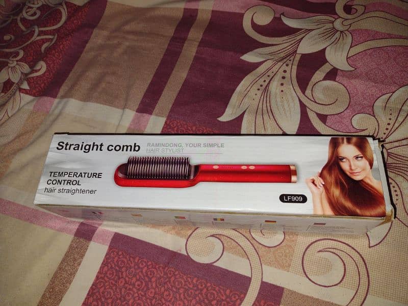 straightener comb 0