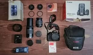 DSLR CANON 1200D with all Accessories