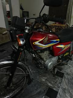 CG 125 for sale 19 model