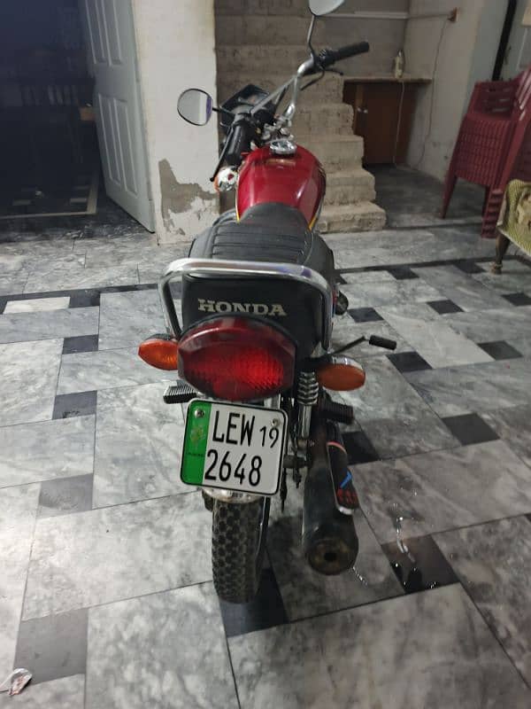 CG 125 for sale 19 model 4