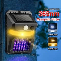 Solar Bug Zapper Wall Lamp, Solar Mosquito Zapper Killer