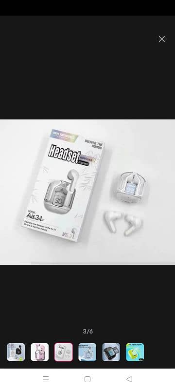 Air 31 Wireless Earbuds High Quality Bass Sound Also For Men and Women 1