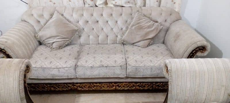 07 Seater sofa set with center table 2